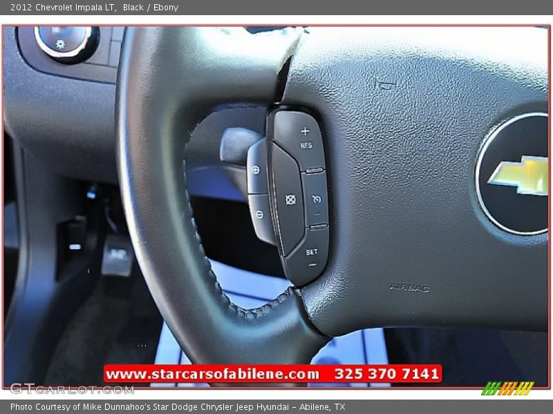 Black / Ebony 2012 Chevrolet Impala LT