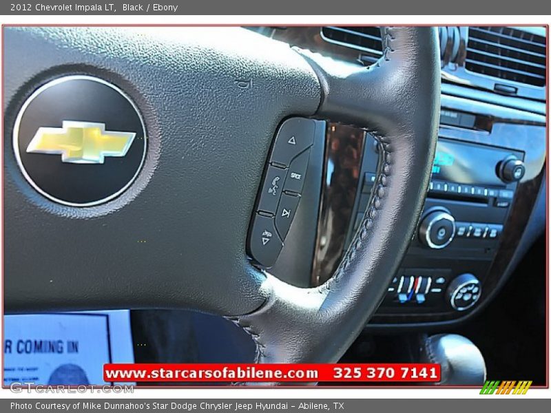 Black / Ebony 2012 Chevrolet Impala LT
