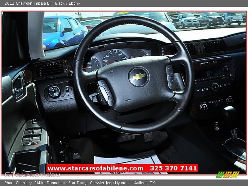 Black / Ebony 2012 Chevrolet Impala LT