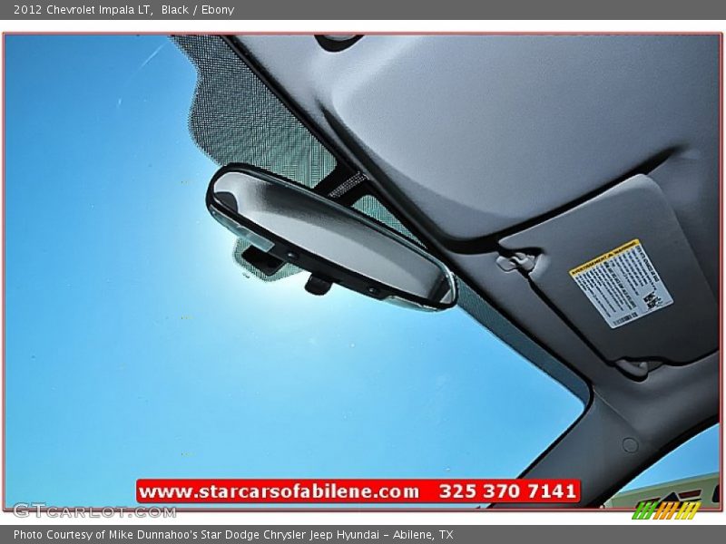 Black / Ebony 2012 Chevrolet Impala LT