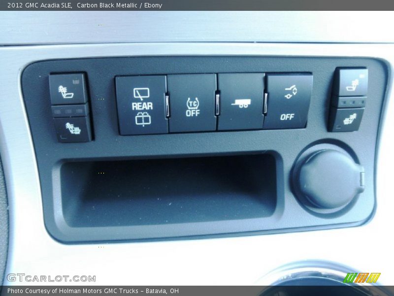 Carbon Black Metallic / Ebony 2012 GMC Acadia SLE