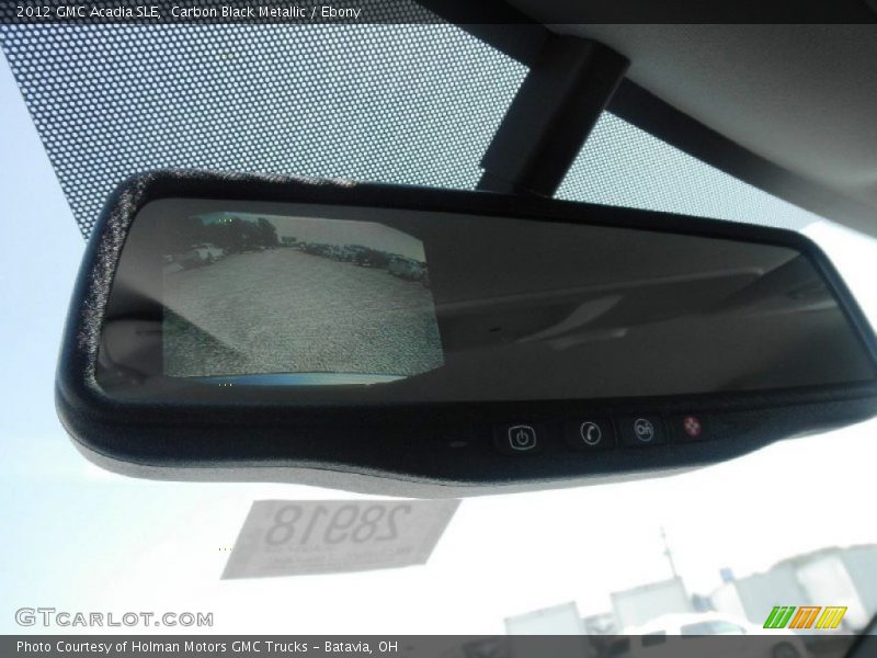 Carbon Black Metallic / Ebony 2012 GMC Acadia SLE