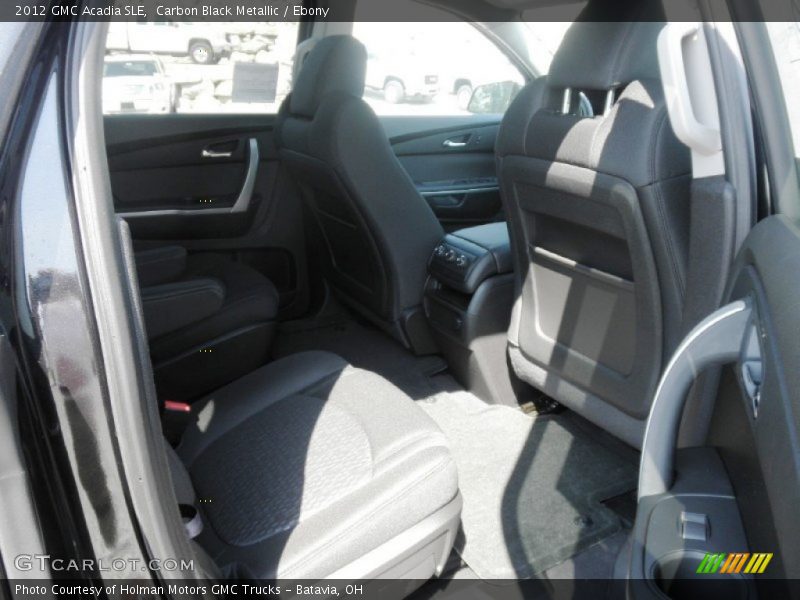 Carbon Black Metallic / Ebony 2012 GMC Acadia SLE
