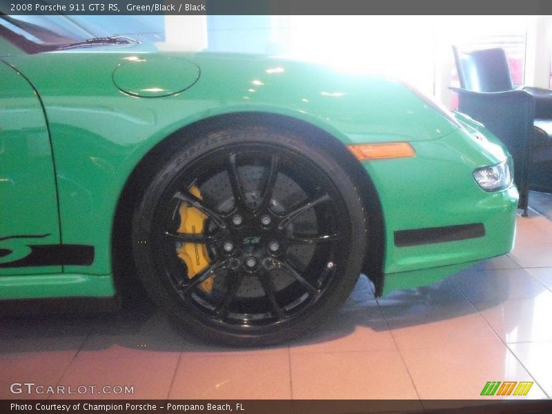 Green/Black / Black 2008 Porsche 911 GT3 RS