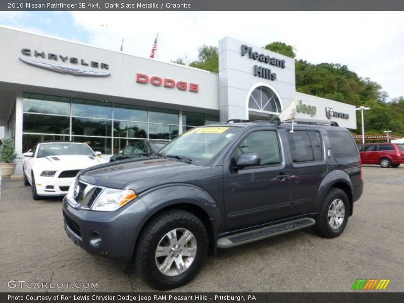Dark Slate Metallic / Graphite 2010 Nissan Pathfinder SE 4x4