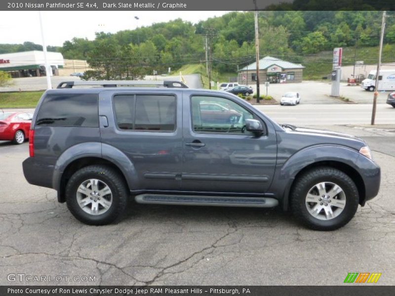 Dark Slate Metallic / Graphite 2010 Nissan Pathfinder SE 4x4