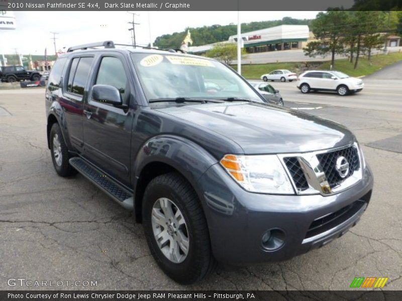 Dark Slate Metallic / Graphite 2010 Nissan Pathfinder SE 4x4
