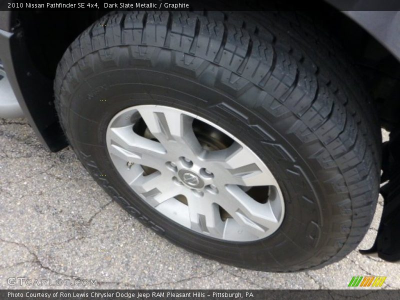 Dark Slate Metallic / Graphite 2010 Nissan Pathfinder SE 4x4