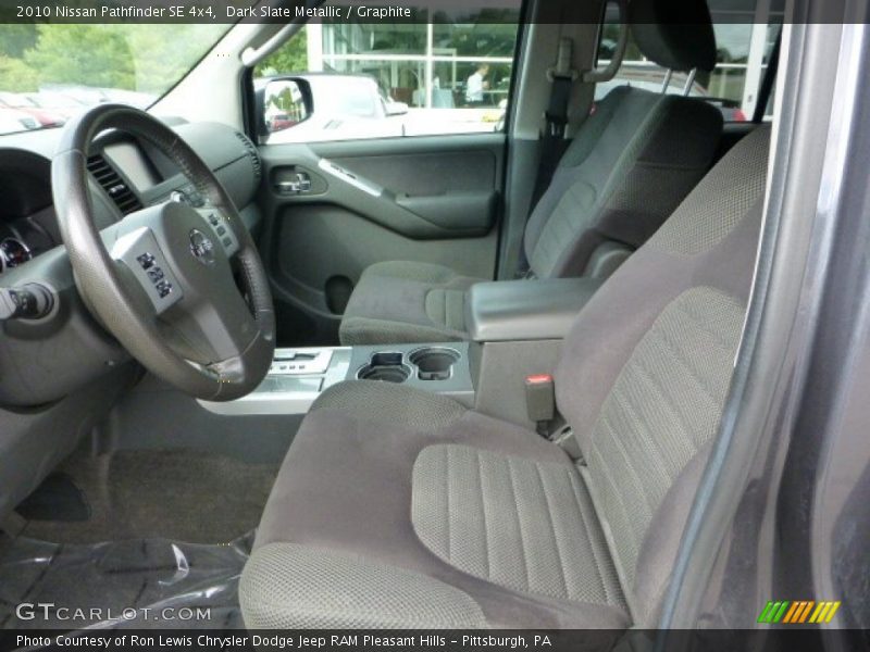 Dark Slate Metallic / Graphite 2010 Nissan Pathfinder SE 4x4