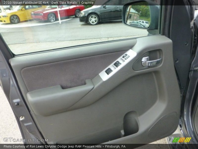 Dark Slate Metallic / Graphite 2010 Nissan Pathfinder SE 4x4