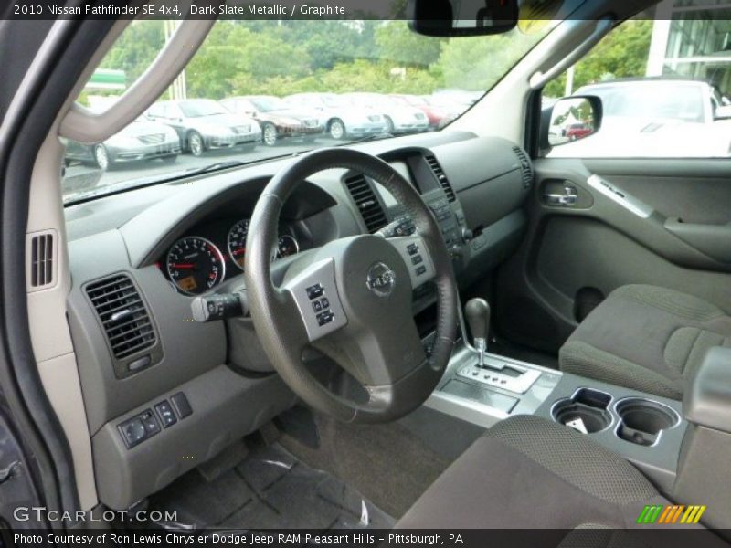 Dark Slate Metallic / Graphite 2010 Nissan Pathfinder SE 4x4