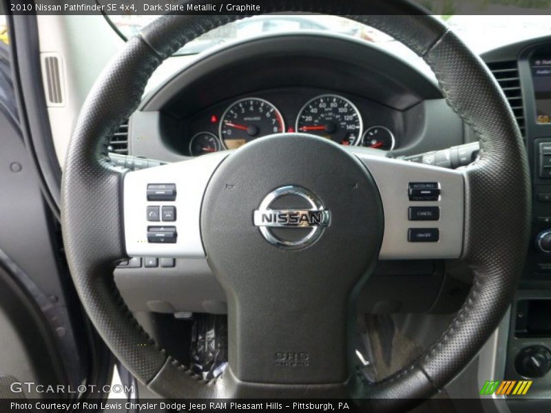 Dark Slate Metallic / Graphite 2010 Nissan Pathfinder SE 4x4