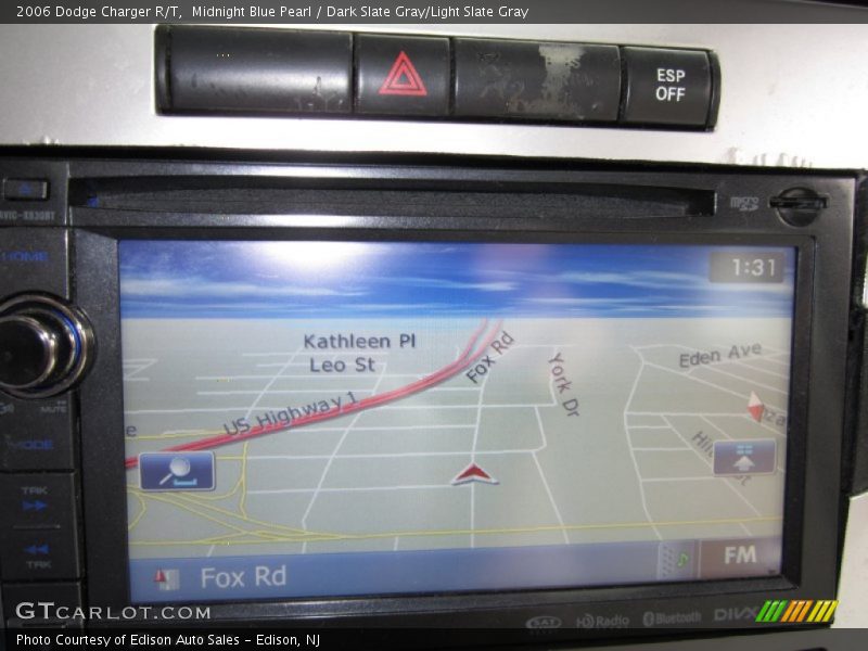 Midnight Blue Pearl / Dark Slate Gray/Light Slate Gray 2006 Dodge Charger R/T