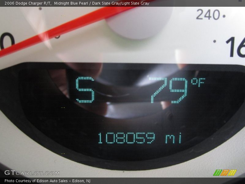 Midnight Blue Pearl / Dark Slate Gray/Light Slate Gray 2006 Dodge Charger R/T