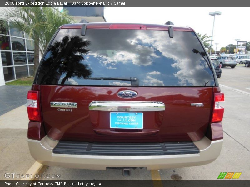 Dark Copper Metallic / Camel 2008 Ford Expedition Eddie Bauer