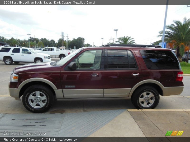 Dark Copper Metallic / Camel 2008 Ford Expedition Eddie Bauer