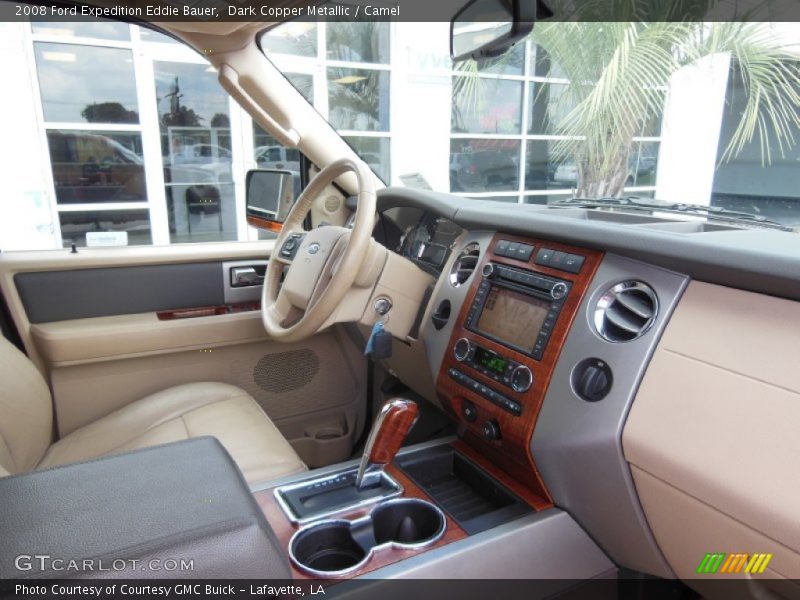 Dark Copper Metallic / Camel 2008 Ford Expedition Eddie Bauer