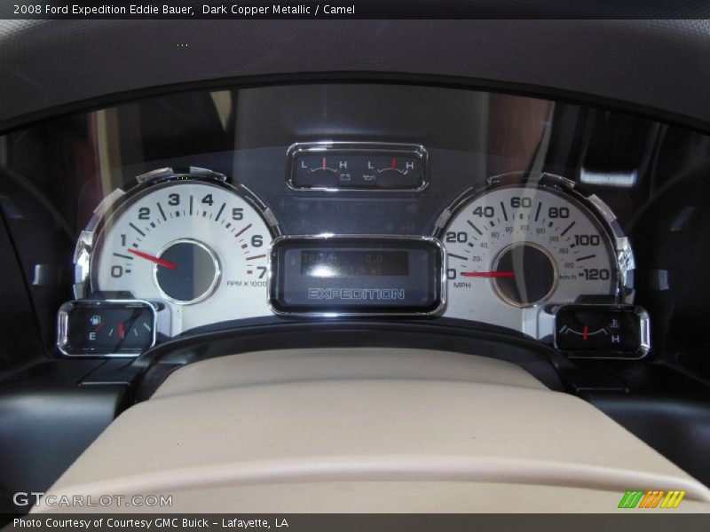 Dark Copper Metallic / Camel 2008 Ford Expedition Eddie Bauer