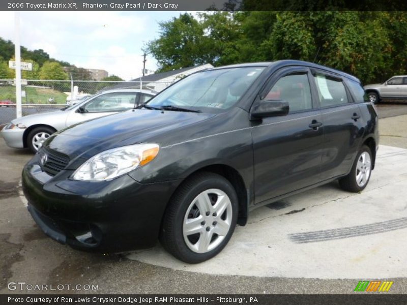 Phantom Gray Pearl / Dark Gray 2006 Toyota Matrix XR
