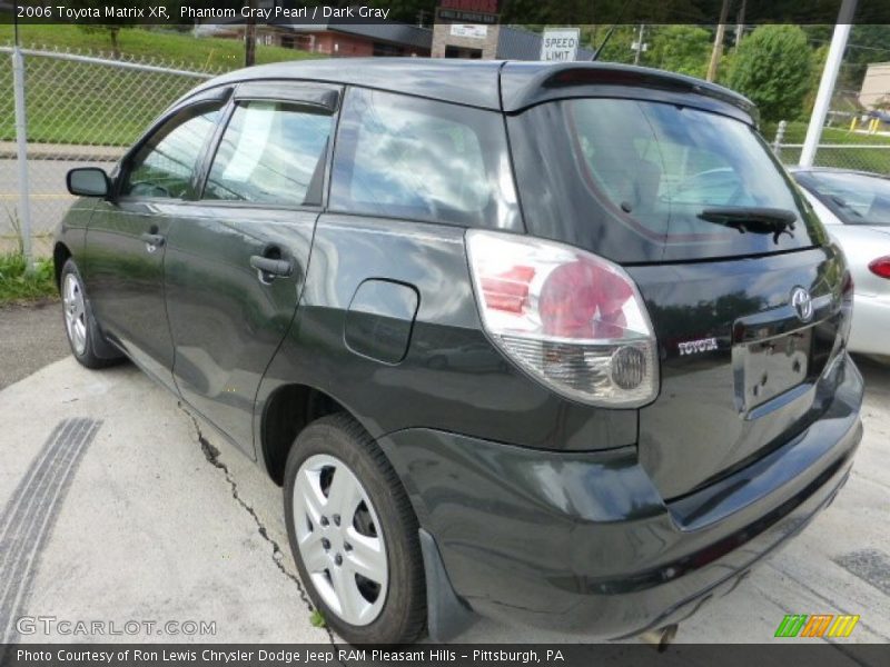 Phantom Gray Pearl / Dark Gray 2006 Toyota Matrix XR