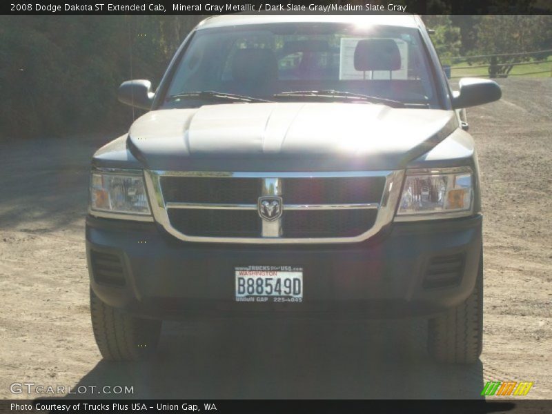 Mineral Gray Metallic / Dark Slate Gray/Medium Slate Gray 2008 Dodge Dakota ST Extended Cab