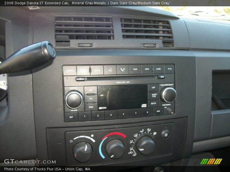 Mineral Gray Metallic / Dark Slate Gray/Medium Slate Gray 2008 Dodge Dakota ST Extended Cab