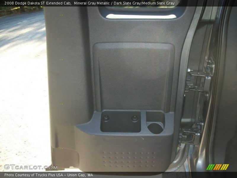 Mineral Gray Metallic / Dark Slate Gray/Medium Slate Gray 2008 Dodge Dakota ST Extended Cab