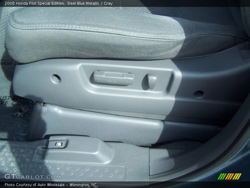 Steel Blue Metallic / Gray 2008 Honda Pilot Special Edition