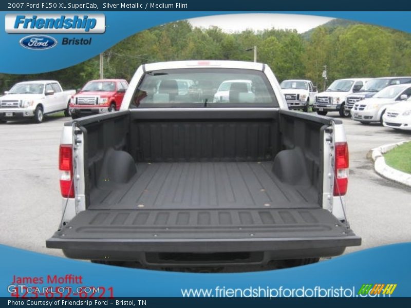 Silver Metallic / Medium Flint 2007 Ford F150 XL SuperCab