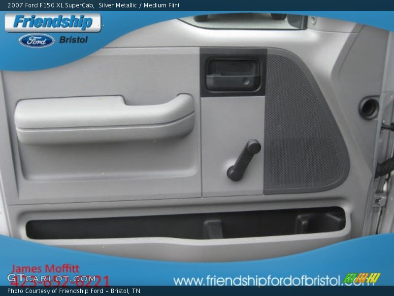 Silver Metallic / Medium Flint 2007 Ford F150 XL SuperCab