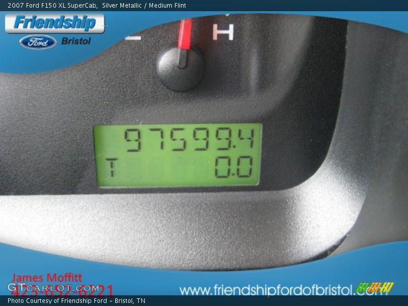 Silver Metallic / Medium Flint 2007 Ford F150 XL SuperCab