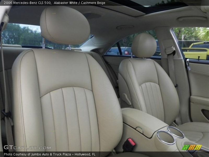 Alabaster White / Cashmere Beige 2006 Mercedes-Benz CLS 500