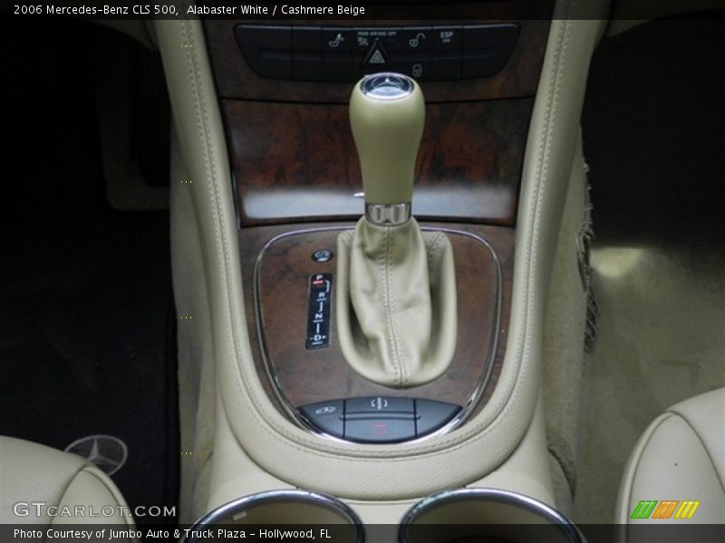 Alabaster White / Cashmere Beige 2006 Mercedes-Benz CLS 500