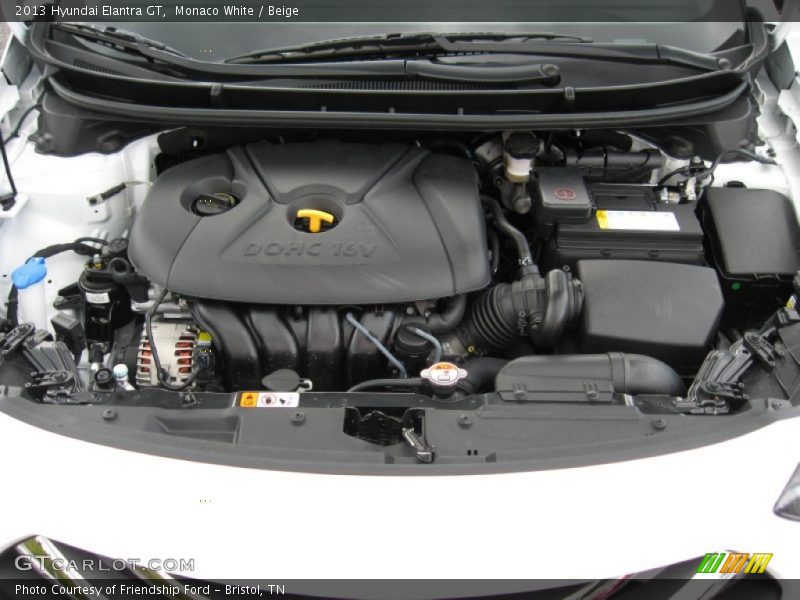 Monaco White / Beige 2013 Hyundai Elantra GT