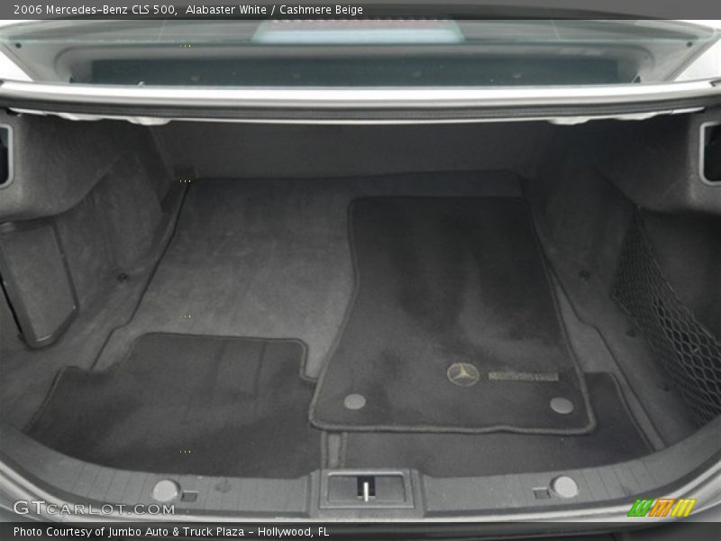 Alabaster White / Cashmere Beige 2006 Mercedes-Benz CLS 500