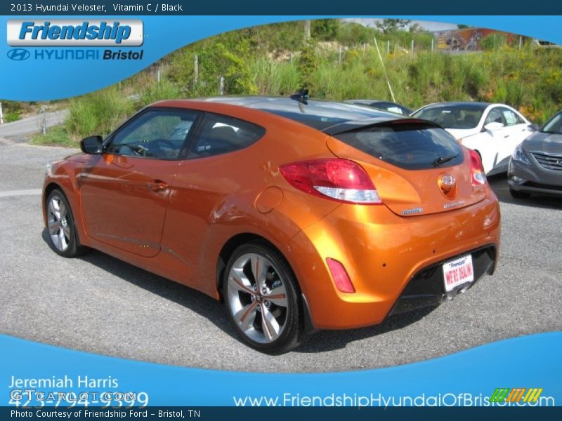 Vitamin C / Black 2013 Hyundai Veloster