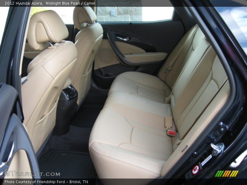 Midnight Blue Pearl / Camel 2012 Hyundai Azera