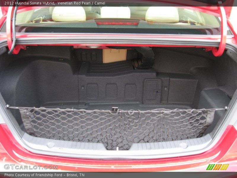 Venetian Red Pearl / Camel 2012 Hyundai Sonata Hybrid