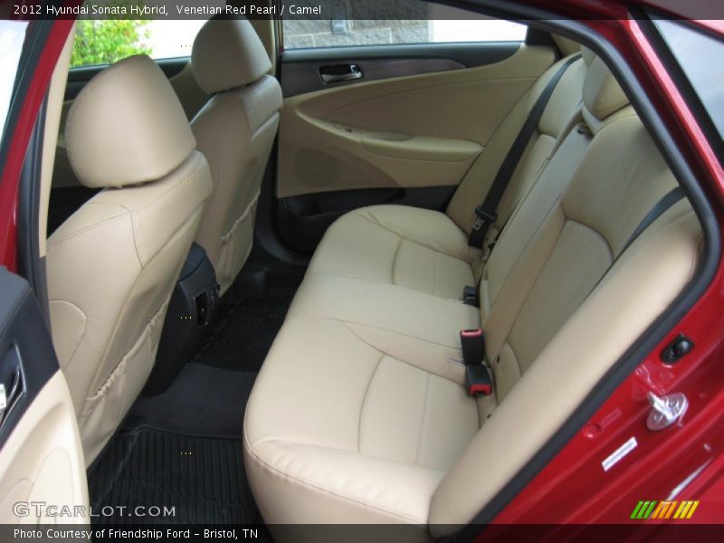 Venetian Red Pearl / Camel 2012 Hyundai Sonata Hybrid