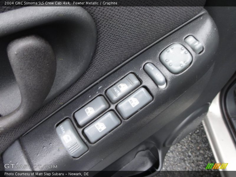 Pewter Metallic / Graphite 2004 GMC Sonoma SLS Crew Cab 4x4