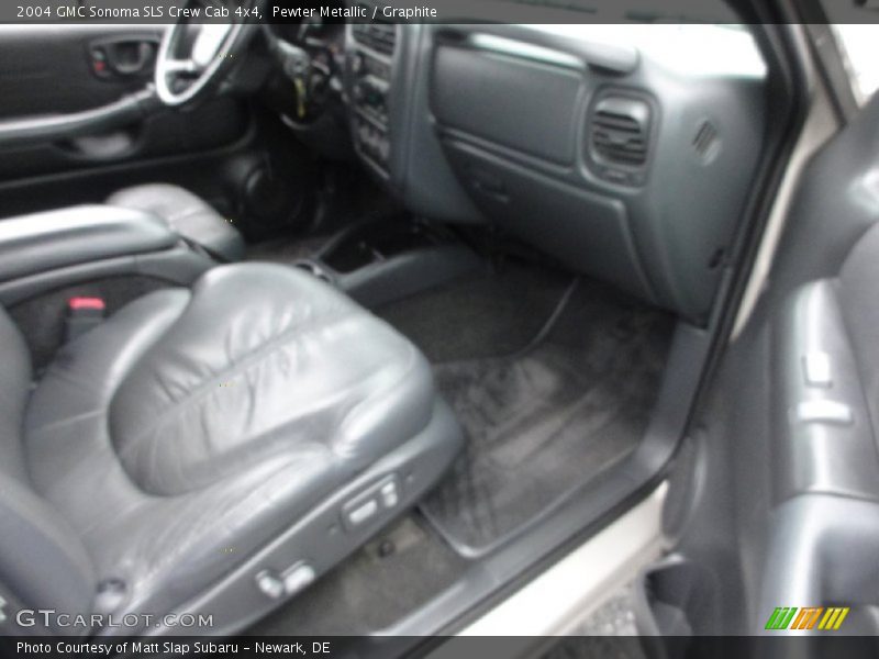 Pewter Metallic / Graphite 2004 GMC Sonoma SLS Crew Cab 4x4
