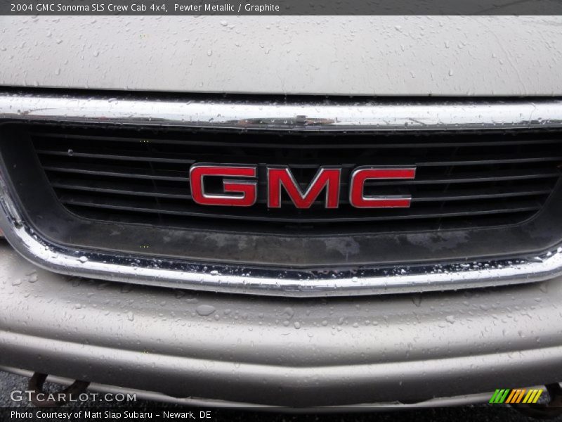 Pewter Metallic / Graphite 2004 GMC Sonoma SLS Crew Cab 4x4