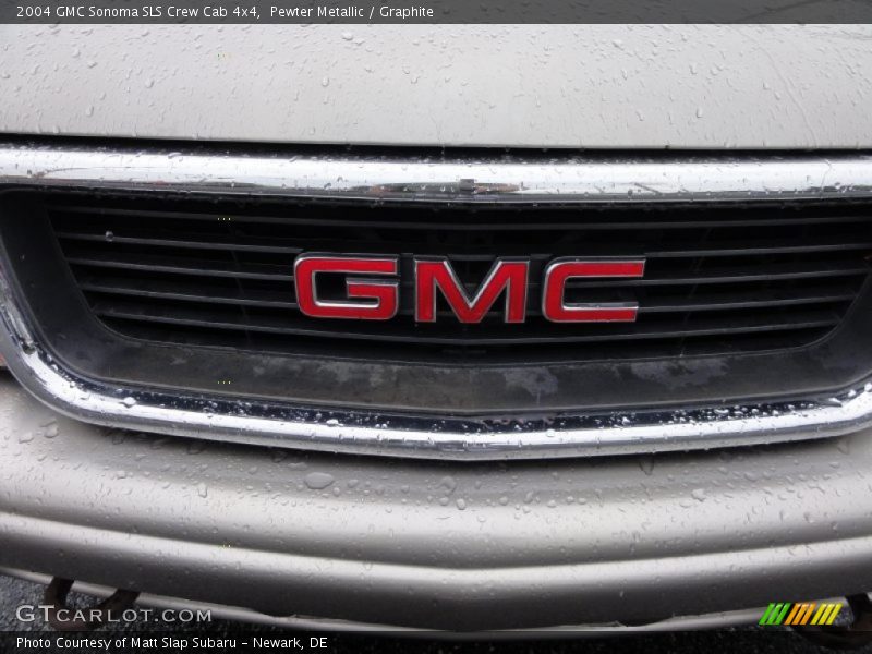 Pewter Metallic / Graphite 2004 GMC Sonoma SLS Crew Cab 4x4