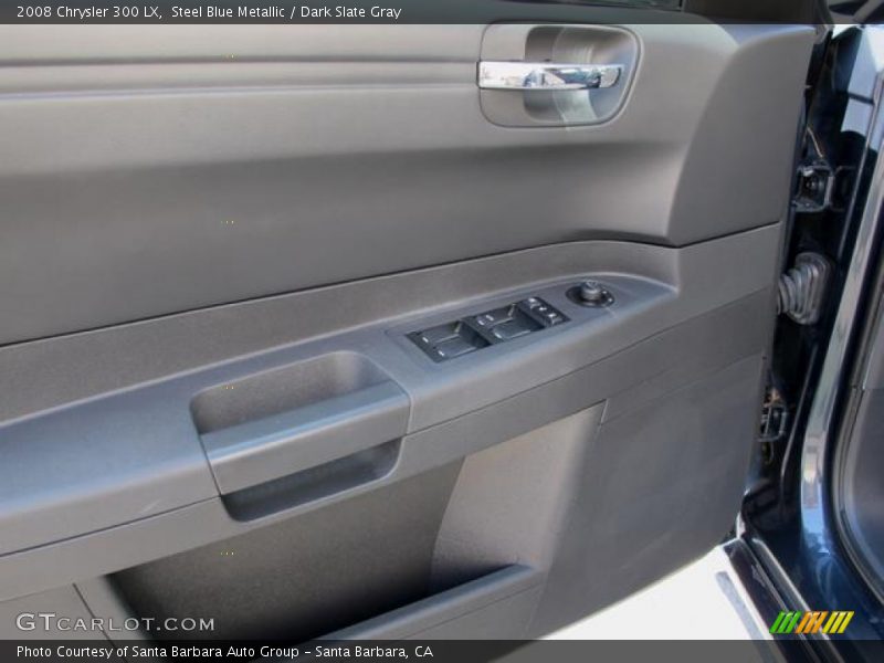 Steel Blue Metallic / Dark Slate Gray 2008 Chrysler 300 LX