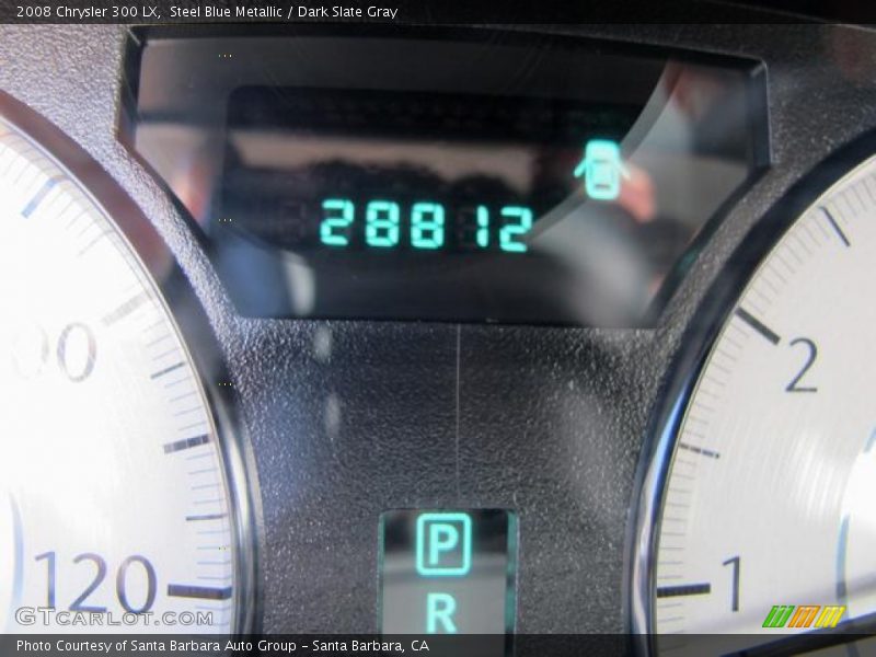 Steel Blue Metallic / Dark Slate Gray 2008 Chrysler 300 LX