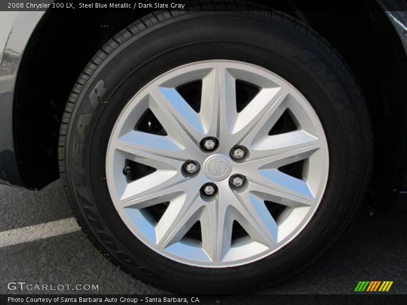 Steel Blue Metallic / Dark Slate Gray 2008 Chrysler 300 LX