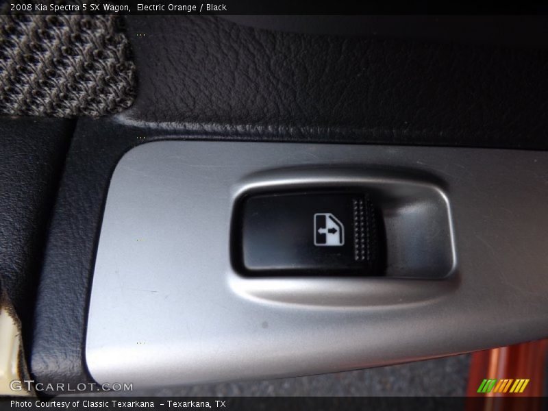 Electric Orange / Black 2008 Kia Spectra 5 SX Wagon