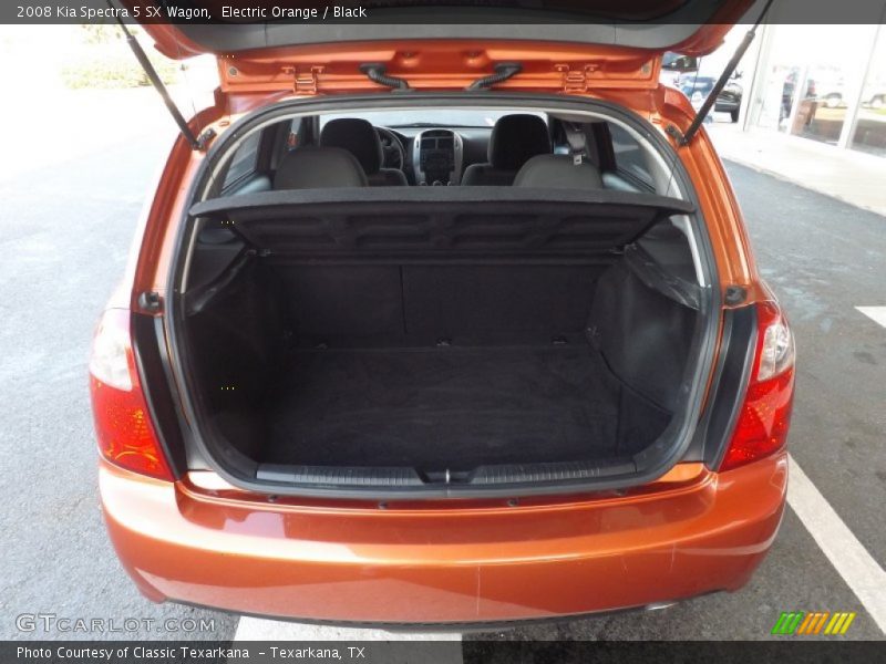 Electric Orange / Black 2008 Kia Spectra 5 SX Wagon