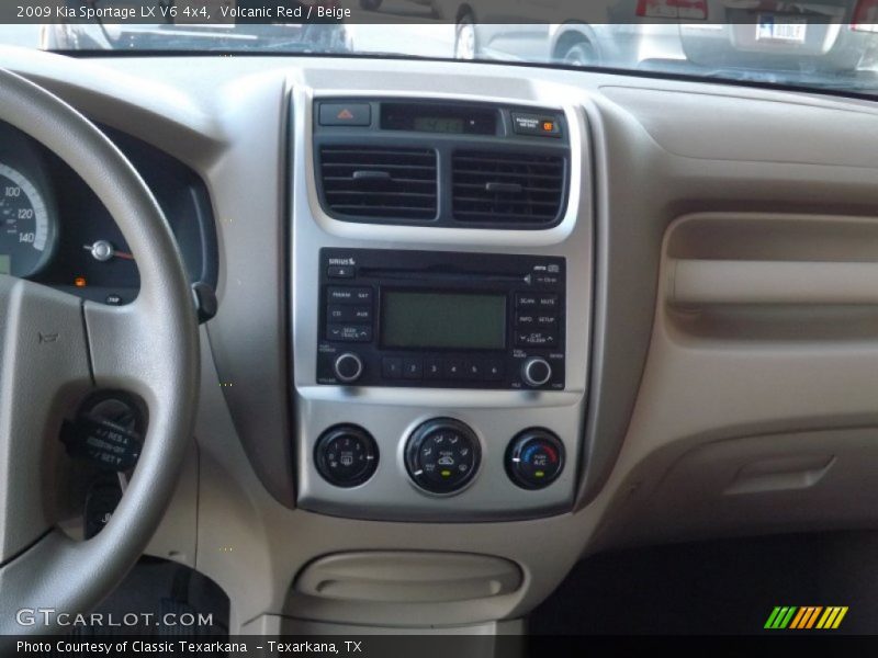 Volcanic Red / Beige 2009 Kia Sportage LX V6 4x4