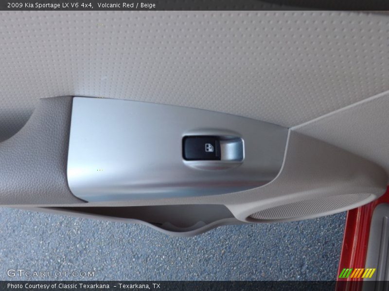 Volcanic Red / Beige 2009 Kia Sportage LX V6 4x4